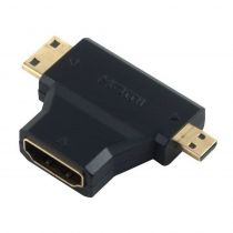 Adapter HDMI 19pin σε Mini HDMI & Micro HDMI ADA-H004
