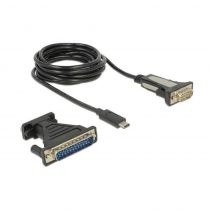 Delock Adapter από Serial DB9 RS-232 ή Adapter DB25 σε USB Type-C