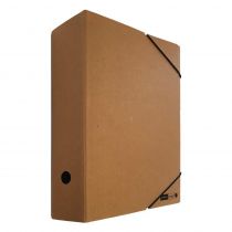 Κουτί με Λάστιχο Χάρτινο Οικολογικό OfficePoint Υ36x26x8εκ Κραφτ