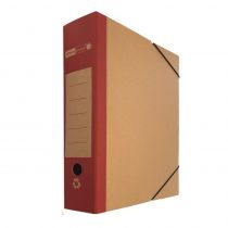 Κουτί με Λάστιχο Χάρτινο Οικολογικό OfficePoint Υ36x26x8εκ Κόκκινο