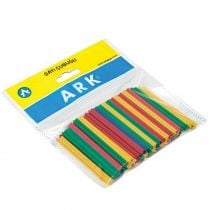 Ark ξυλάκια αριθμητικής 6εκ μήκος πλαστικά χρωματιστά 50 τεμάχια