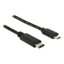 Καλώδιο USB Type-C σε USB Micro CAB-UC011, 1m, μαύρο