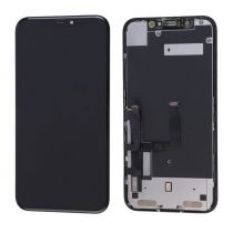 TW Incell LCD ILCD-017 για iPhone ΧR, camera-sensor ring, earmesh, μαύρη