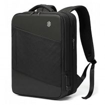 Arctic Hunter τσάντα πλάτης B00345-BK με θήκη laptop, USB & 3.5mm, μαύρη
