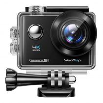 Vantop action camera Μoment4U, 4K 30fps, 20MP, touch screen, μαύρη