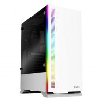 Zalman PC case S5 mid tower 398x212x465mm, 2x fan, διάφανο πλαϊνό, λευκό