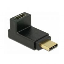 Delock Adapter USB 3.1 Gen 2 Type-C male σε female, 90°, up/down
