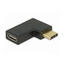 Delock Adapter USB 3.1 Gen 2 Type-C male σε female, 90°, left/right
