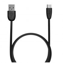 Puro Καλώδιο Φόρτισης και Μεταφοράς Δεδομένων Micro USB 0.5m - Μαύρο
