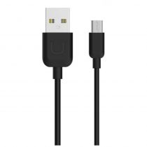 Usams Καλώδιο USB σε Micro USB US-SJ098 U-Turn, 1m, μαύρο