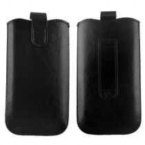 Volte-Tel Θηκη Πουγκι Softcase Leather Magnet Loop Black Xxl 8129377