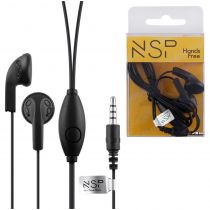 Hands Free NSP Universal 3.5mm Stereo On/Off Black Or 8248146