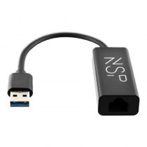 Nsp N07 Adapter Usb 3.0 To Rj45 Gigabit Ethernet Adaptor 1000mbps Black 8273278