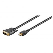 Καλώδιο DVI-D σε HDMI 51579, 1m, μαύρο