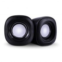 Ηχεία Essential sound PT-844, 2x 3W, 3.5mm, μαύρα