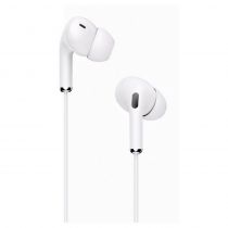 Celebrat earphones με μικρόφωνο G15-WH, 10mm, 3.5mm, 1.2m, λευκά