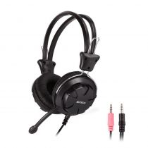 A4 Tech Headset HS-28, 3.5mm, 40mm ακουστικά, stereo, μαύρα
