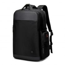 Arctic Hunter τσάντα πλάτης GB00397-BK με θήκη laptop, USB, μαύρη