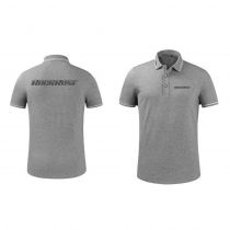 Rockrose t-shirt με γιακά τύπου Polo RMS02, γκρι, 2ΧL