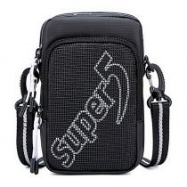 Super Five τσάντα ώμου K00122-BK, μαύρη
