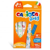 Carioca Μαρκαδόροι Baby marker 2+ 6 χρώματα/κουτί 42813