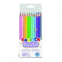 Carioca Ξυλομπογιές Pastel 12 χρώματα/κουτί 43034