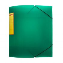 Κουτί με Λάστιχο PP 5x35x25cm Διαφανές Πράσινο