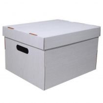 Νext κουτί fabric λευκό Α4 Υ19x30x25,5εκ.