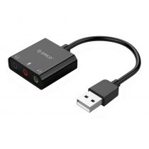 Orico USB κάρτα ήχου SKT3, USB2.0, 3x 3.5mm, μαύρο