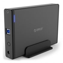 Orico εξωτερική θήκη για 3.5" HDD 7688U3, USB3.0, 5Gbps, έως 12TB, μαύρη