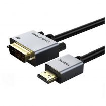 Cabletime καλώδιο HDMI 1.4 σε DVI 24+1 AV579, 1080p, 1m, μαύρο