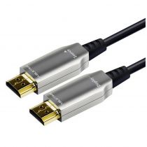 Cabletime καλώδιο AOC HDMI 2.0 AV540, HDR, HDCP, 3D, 18Gbps, 100m, γκρι