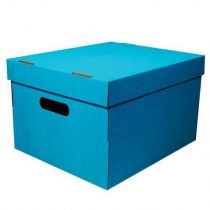 Νext κουτί fabric γαλάζιο Α4 Υ19x30x25,5εκ.