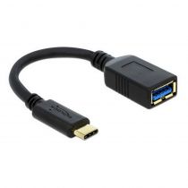 Delock καλώδιο USB-C σε USB 65634, USB3.1, Gen 1, 3A, 5Gbps, 15cm, μαύρο
