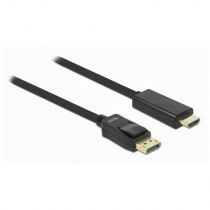 Delock καλώδιο DisplayPort σε HDMI 82587, passive, 1080p, 2m, μαύρο