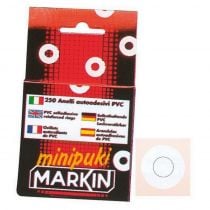 Markin αυτοκόλλητα δαχτυλίδια pvc διάφανα ø6mm 500 τεμάχια