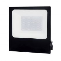 Black LED SMD Flood Luminaire IP66 100W RGBW 230V