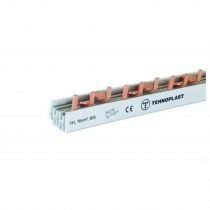 1000mm Busbar 63A 3 Phase PIN Serie L Style