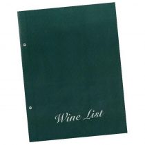 Next wine list basic 23,5x32cm πράσινο