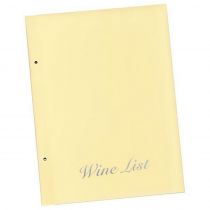 Next wine list basic 23,5x32cm μπεζ