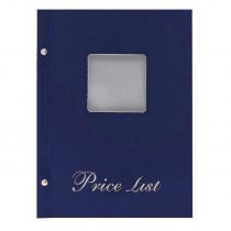 Price List Με Παράθυρο Basic 14x21cm Μπλε