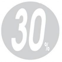 Next αφίσα "Κύκλος -30%" για βιτρίνες Ø32cm