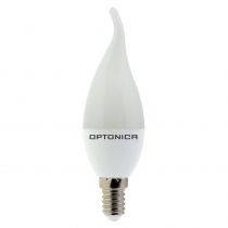Optonica LED Λάμπα Candle C37 1467, 6W, 4500K, E14, 480LM