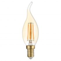 Optonica LED Λάμπα Candle T35 Filament 1491, 4W, 2500K, E14, 400LM