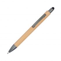 Στυλό touch pen eco, από bamboo, μπλε