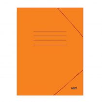 Φάκελος Με Λάστιχο Πορτοκαλί Υ35x25cm 