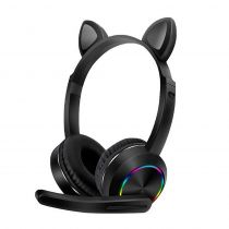 Ενσύματα ακουστικά - Cat Headphones - AKZ-020 - 800202 - Black