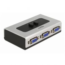 Delock VGA switch 87758, 2 ports, bidirectional, Full HD, ασημί