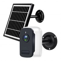 Innotronik ασύρματη ηλιακή κάμερα ICH-BC22, 2MP, WiFi, PIR, IP66, λευκή