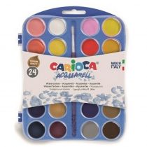Carioca Νερομπογιές 24 Χρώματα